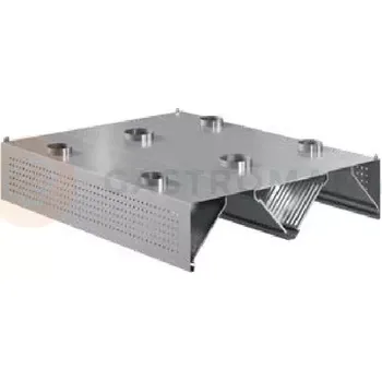 Digestoř Centrální rekuperačně - indukční digestoř 2100x1800x450 mm | ASBER, CEHIC-2118/2