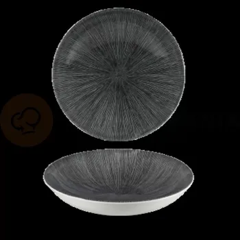 Miska coupe 1,136 l, 248x36x248 mm | CHURCHILL, Studio Prints Agano Black