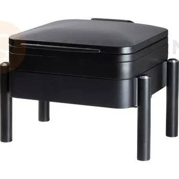 Gymnastický kůň Chafing GN 2/3 s plným víkem, černý 480x470 mm | AMBITION, Premium