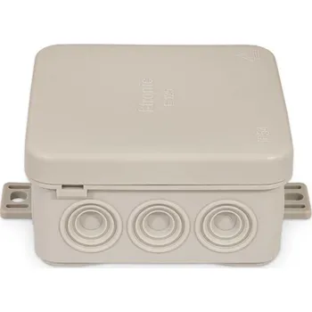 Elektroinstalační krabice f-tronic Krabice rozbočovací E 125, IP 54, 75 x 75 x 40 mm