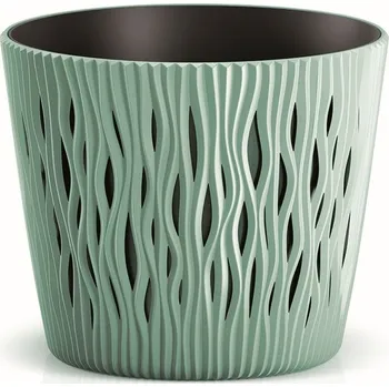 Květináč 12,8cm SANDY ROUND DSR130-623U šalvěj plastový PROSPERPLAST