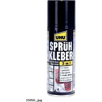 Průmyslové lepidlo Lepidlo ve spreji na lepení ploch, extrasilný spray 3 v 1, 200ml