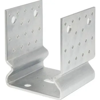 Tesařské kování Domax Patka U s prolisem 100x100x120-4mm
