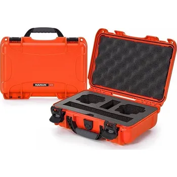 NANUK - Odolný foto kufr model 909 DJI Osmo Action - oranžová - vhodné pro IZS