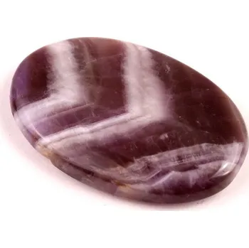 Sběratelství Kabošon Amethyst Chevron č.4602 (42x28x8mm)