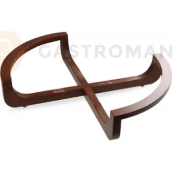 Dřevěná hračka Rustikální stojan na misky, 410x310x92 mm | ALCHEMY, Buffetscape Wood