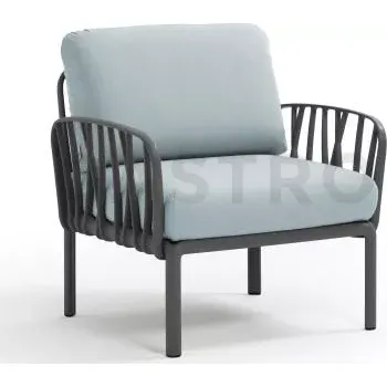 kempingová skříňka Křeslo 880x790x780 mm, antracit-ghiaccio | NARDI, Komodo