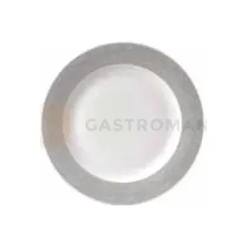 Talíř Plytký talíř 261x261 mm | CHURCHILL, Isla Spinwash Shale Grey