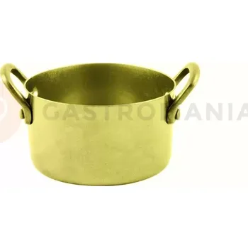 Servírovací stolek Hrnec, zlatá vintage, 350 ml, 90x50 mm | AMBITION, Charms