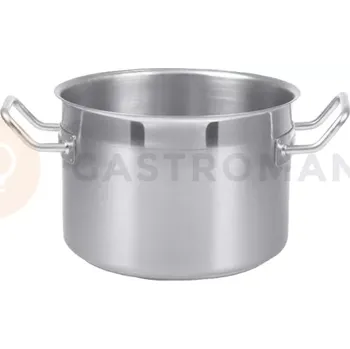 Servírovací stolek Střední hrnec 57 l, 500 mm, saténový povrch | AMBITION, Premium
