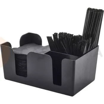 Barová židle Barmanský organizér černý 125x155x245 mm | GENWARE, Barware