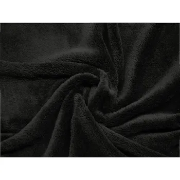 Potahová elastická látka pro čalounění interiéru černá 150x200cm