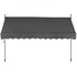 Markýza MultiGarden Balkonová sluneční markýza 300 x 200 cm šedá