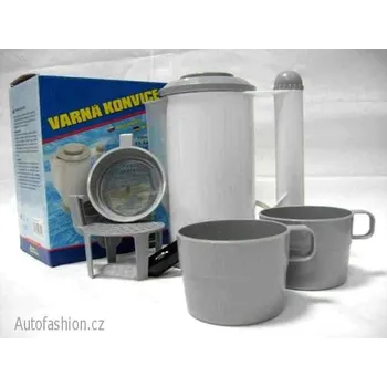 Rychlovarná konvice Varná konvice do auta 12V 8A - sada s šálky obsah 700ml