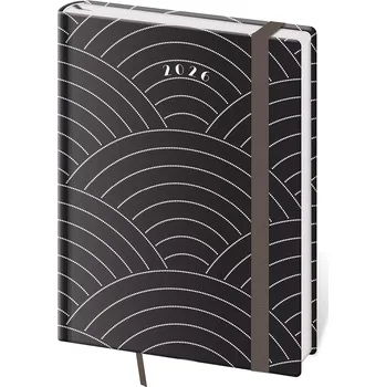 Diář Týdenní diář B6 Vario Round s gumičkou