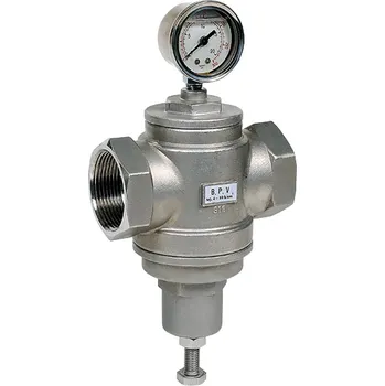 Ventil SECTORIEL - Francie | Redukční nerezový ventil přetlakový na páru - regulátor tlaku páry (pojišťovák pára) - 1/2" 1-6bar 1581