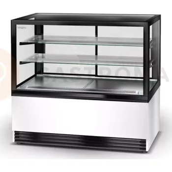 Modul cukrářské vitríny neutrální, rovné sklo, 1000x795x1240 mm | RAPA, EXCELLENTE C-CN L