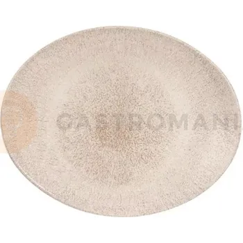 Talíř Oválný talíř coupe 229x270 mm | CHURCHILL, Raku Agate Grey