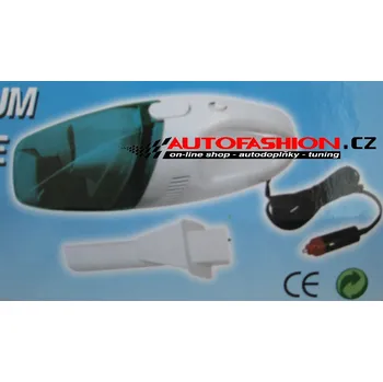 Vysavač Autovysavač 12V, ruční vysavač do auta na 12V s nástavcem