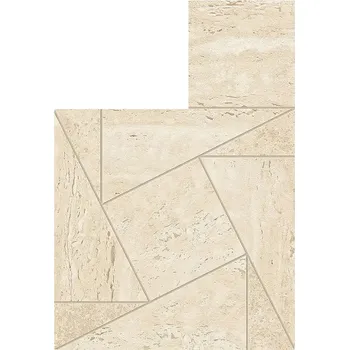 Dlažba ATLAS CONCORDE Marvel Travertine AF9H 22 x 26 x 0,9 béžová 0,34 m2
