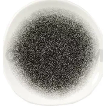 Talíř Talíř 186x186 mm | CHURCHILL, Raku Quartz Black