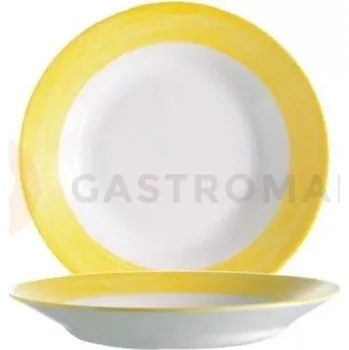 Servírovací stolek Hluboký talíř 225 mm | ARCOROC, Brush Yellow
