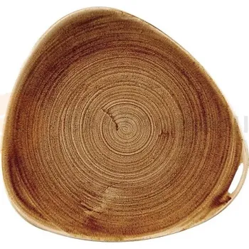 Talíř Trojúhelníkový talíř 311x311 mm | CHURCHILL, Stonecast Patina Vintage Copper