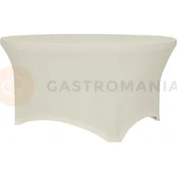 kempingová skříňka Elastický ubrus na cateringový stůl ecru 1800x740 mm | OLKA, Planet 180