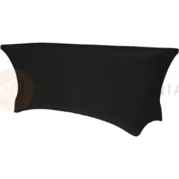 kempingová skříňka Elastický ubrus na cateringový stůl černý 740x910x1800 mm | OLKA, XXL 180