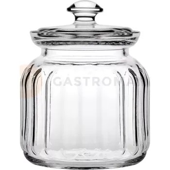 Servírovací stolek Sklenice se skleněným víčkem 900 ml, 110x155 mm | PASABAHCE, Viva