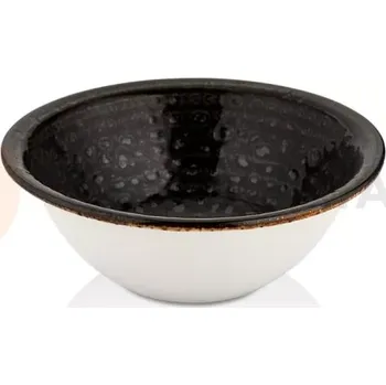 Miska 650 ml, 180 mm | BY BONE, Cowry Black