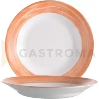 Servírovací stolek Hluboký talíř 225 mm | ARCOROC, Brush Orange