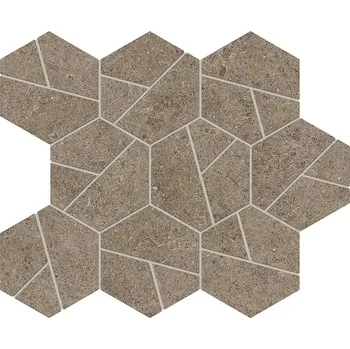 Dlažba ATLAS CONCORDE Boost Stone A7CX 25 x 28,5 x 0,9 hnědá 0,43 m2