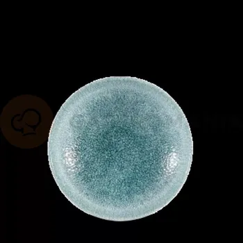 Talíř Talíř coupe 165x165 mm | CHURCHILL, Raku Jade Green