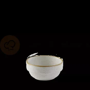 Stohovatelná miska 360 ml, 55 mm | CHURCHILL, Stonecast Barley White