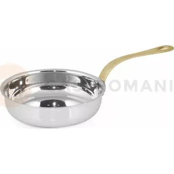 Servírovací stolek Pánev s rukojetí, nerezová ocel, 600 ml, 155x40 mm | AMBITION, Charms