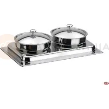 Gymnastický kůň Leštěný ohřívač na polévku 2x5 l | PINTINOX, Caleido