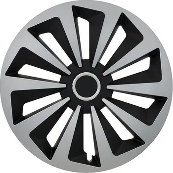 Poklice na kolo Poklice na Kola - kryty kol - stříbrná a černá 16" sada 4ks