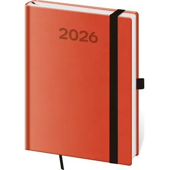 Diář Denní diář B6 Print Pop oranžový