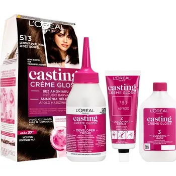 Barva na vlasy L'ORÉAL PARIS Casting Creme Gloss 513 Ledová pralinka