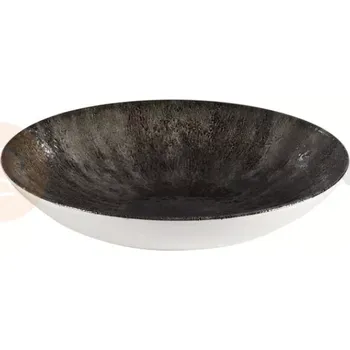 Miska coupe 1,136 l, 248x36x248 mm | CHURCHILL, Studio Prints Stone Quartz Black