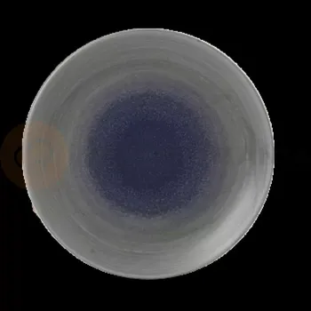 Talíř Hluboký talíř coupe 255x255 mm | CHURCHILL, Stonecast Aqueous Fjord