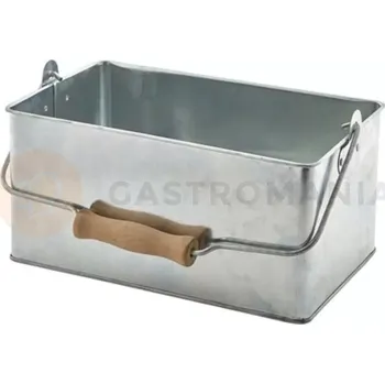 Barová židle Box, pozinkovaná ocel 125x155x245 mm | GENWARE, Barware