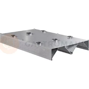 Digestoř Centrální kompenzační digestoř 2200x2000x450 mm | ASBER, CEHC-2220/2