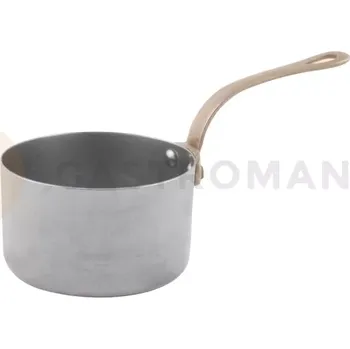 Servírovací stolek Mini kastrůlek, 1 rukojeť, nerezová ocel, 140 ml, 70x37 mm | AMBITION, Charms
