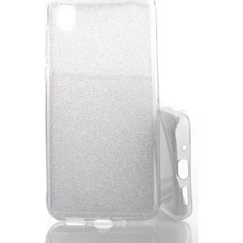 Pouzdro na mobilní telefon Pouzdro Shine Case pro Huawei Y5 2019 Stříbrné