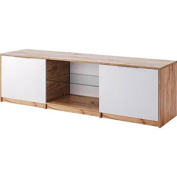 Televizní stolek TV stolek dub kraft / bílý Asti