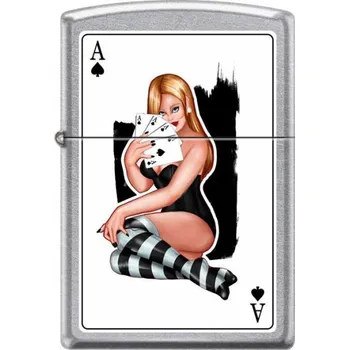 25973 Girl with Ace Card