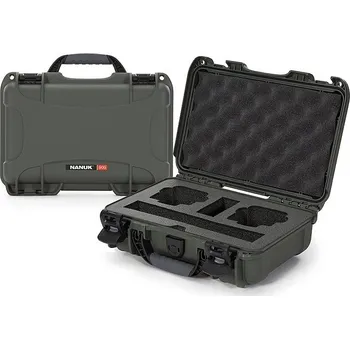 NANUK - Odolný foto kufr model 909 DJI Osmo Action - zelená