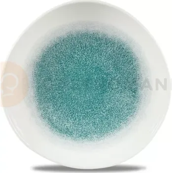 Talíř Talíř 264x264 mm | CHURCHILL, Raku Jade Green